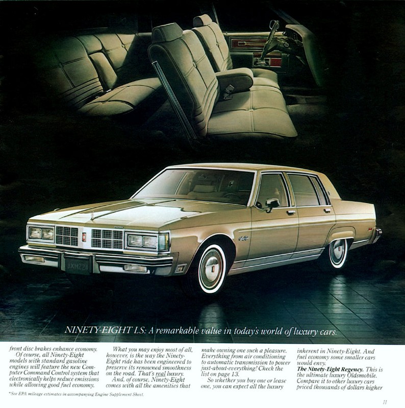 1981 Oldsmobile Full-Size Brochure Page 13